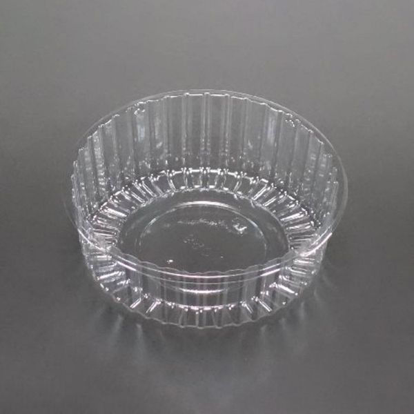 廣川 透明トレー バーム丸型 No.59 30564601 1ケース(6000個(200個×30))（直送品）