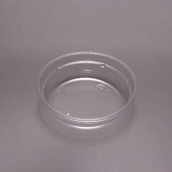 廣川 透明トレー バーム丸型 No.3 30618100 1ケース(6000個(100個×60))（直送品）