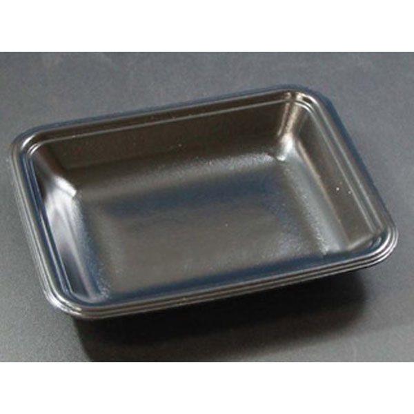 中央化学 発泡トレー CN 15-12E 黒-BK 335836 1ケース(3000個(100個×30))（直送品）