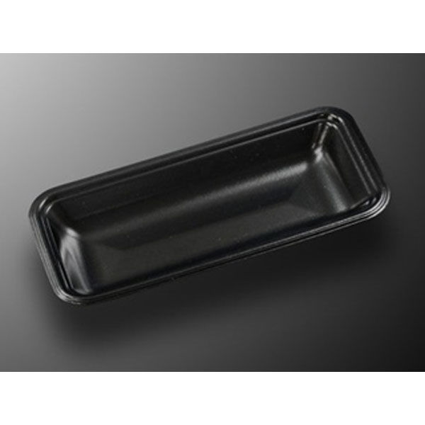 中央化学 発泡トレー CN 20-10E 黒-BK 335893 1ケース(2700個(100個×27))（直送品）