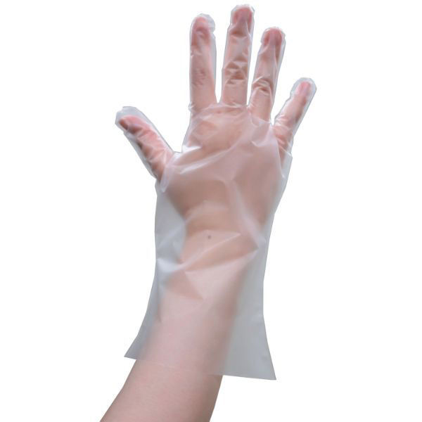 サンフラワー ポリ手袋 No.431 ポリグローブ eco クリア SS 1ケース(8000個(200個×40))（直送品）