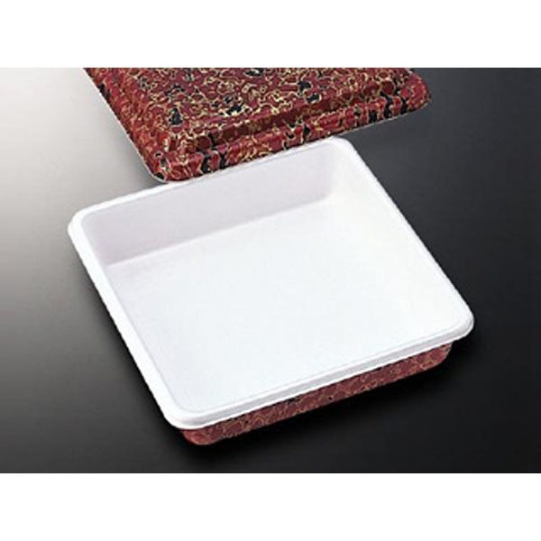 中央化学 仕出し弁当容器 重箱 大 赤漆外 共付 82941 1ケース(300個(25個×12))（直送品）