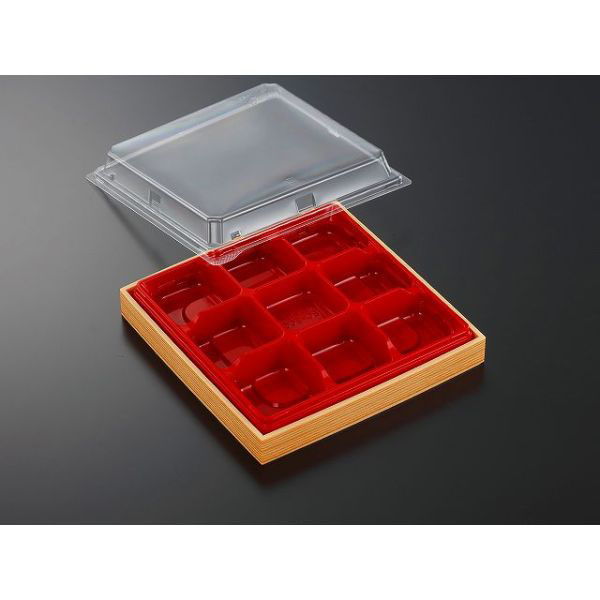 中央化学 折箱 CWA 20-20G 赤-赤杉 (ボ) 967372 1ケース(180個(20個×（直送品）