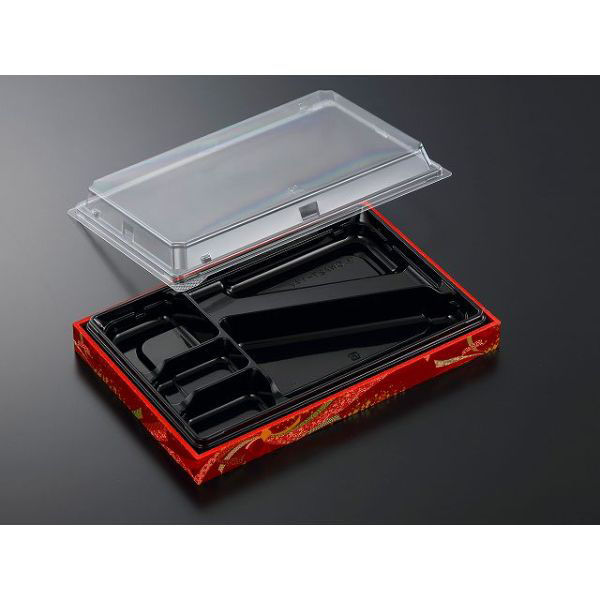 中央化学 折箱 CWA 27-17V 黒-ちぎり (ボ) 968669 1ケース(160個(20個×（直送品）