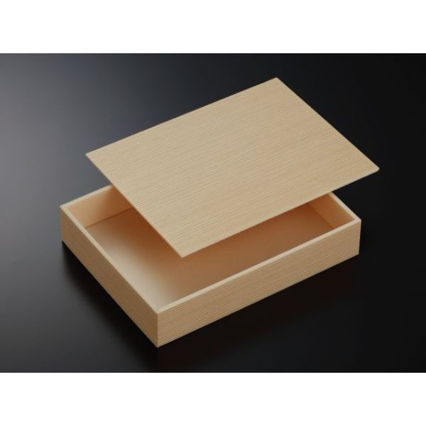 中央化学 折箱 精肉折 1.5kg 関東杉 蓋付 988451 1ケース(99個(11個×9))（直送品）