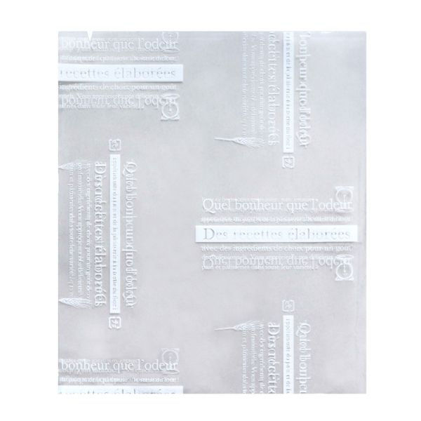 福重 パン袋 YG15-18フランス語柄溶断パック YG-15-18 1ケース(9000個(1000個×9))（直送品）