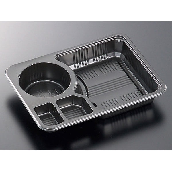 中央化学 冷麺容器 ND-21 BK 身 85738 1袋(50個)（直送品）