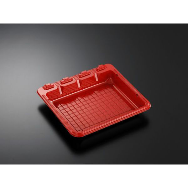 中央化学 オードブル容器 HS バット 28-26 LR-BK 身 271031 1ケース(300個(25個×（直送品）