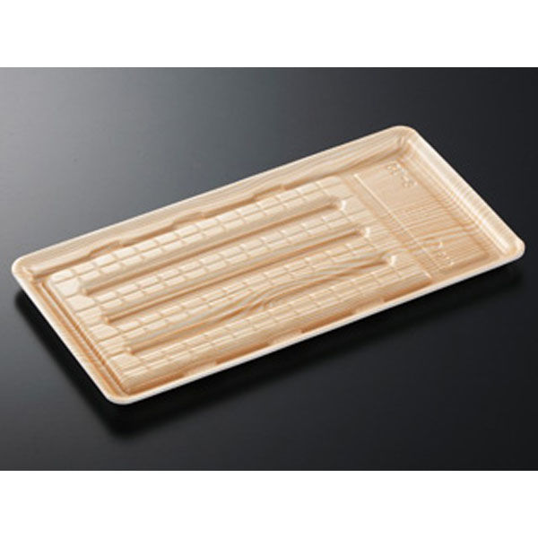 中央化学 鮮魚トレー CU-3L 木曽 164970 1袋(50個)（直送品）