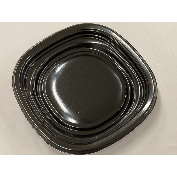 中央化学 軽食容器 TP オルマ K21 黒 身 20131 1ケース(400個(50個×8))（直送品）