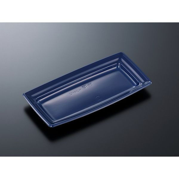 中央化学 軽食容器 CT 沙楽 K24-12 紺-BK 身1 18952 1ケース(800個(50個×（直送品）