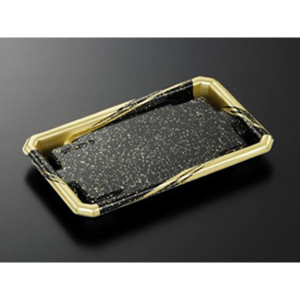 中央化学 寿司容器 CF にぎり L8 天竺BK-BK 身 196774 1ケース(800個(50個×（直送品）