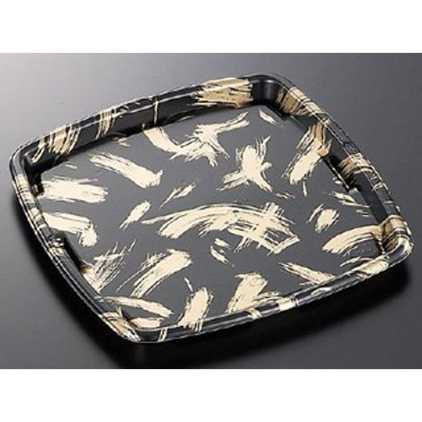 中央化学 寿司桶 にぎり桶 3 黒陣屋 身 241471 1袋(50個)（直送品）