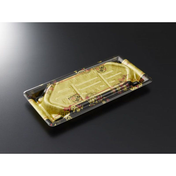 中央化学 刺身容器 漁台24-11 こがねYG 身 00744045 1ケース(800個(50個×16))（直送品）