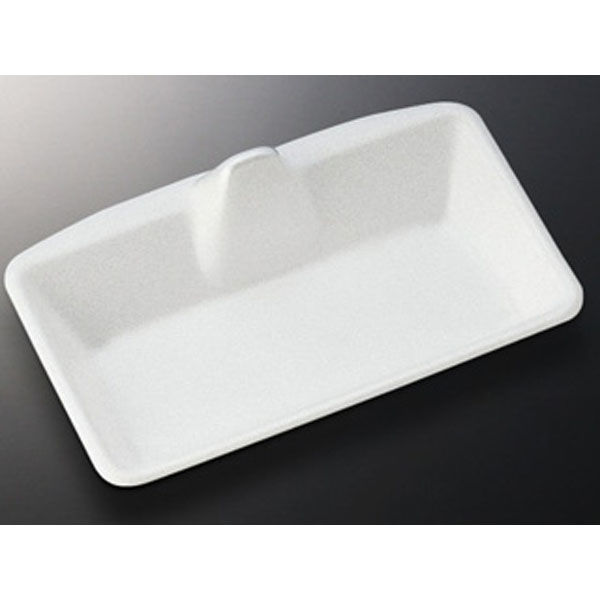 中央化学 刺身容器 ブリッジトレー 30 白 133868 1ケース(600個(50個×（直送品）