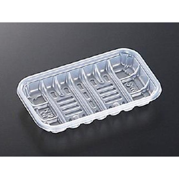 中央化学 透明トレー CH 14-8 C 20248 1ケース(3000個(100個×30))（直送品）