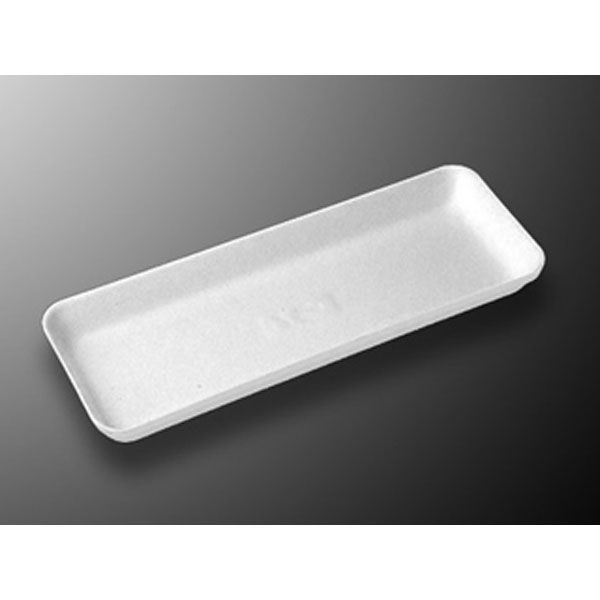 中央化学 発泡トレー C-74 白 14621 1ケース(1000個(100個×10))（直送品）