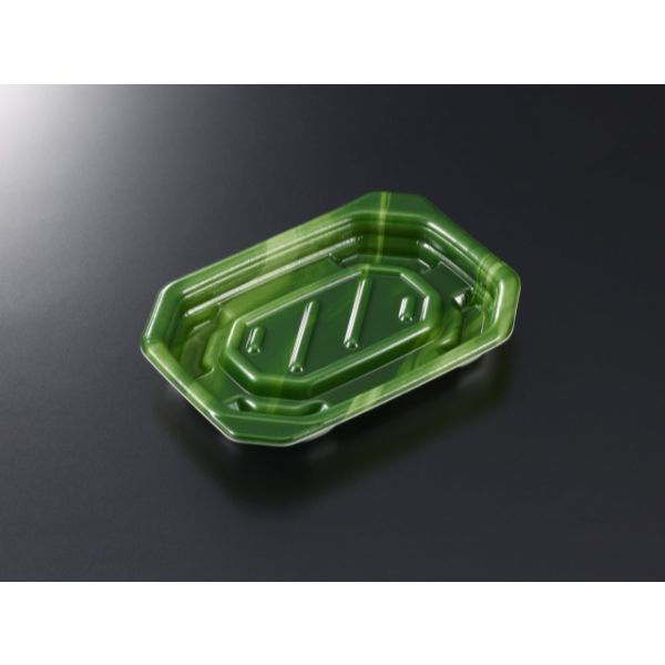 中央化学 軽食容器 TP デリグー 15-11 ベジ-GN 身 19398 1ケース(1800個(50個×36))（直送品）