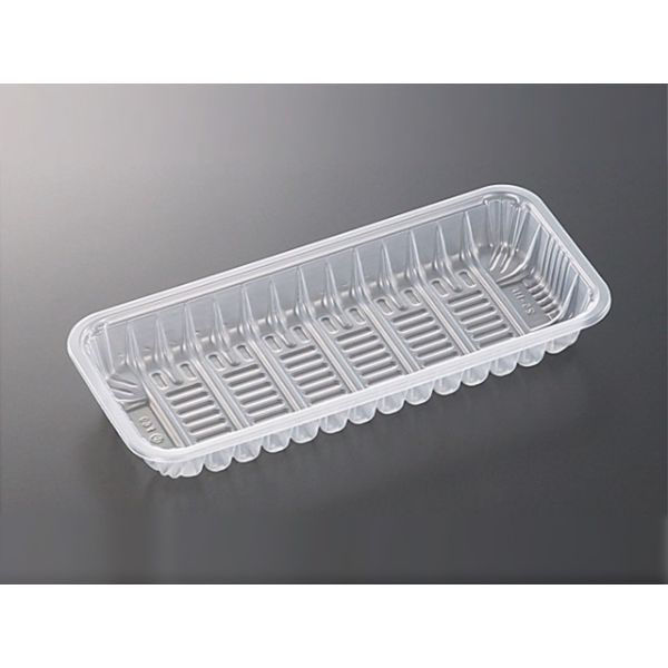 中央化学 透明トレー PP 25-11F 57570 1袋(100個)（直送品）