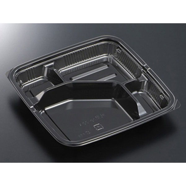 中央化学 弁当容器 HSA 味里 20-20A BK 身 10124 1袋(50個)（直送品）
