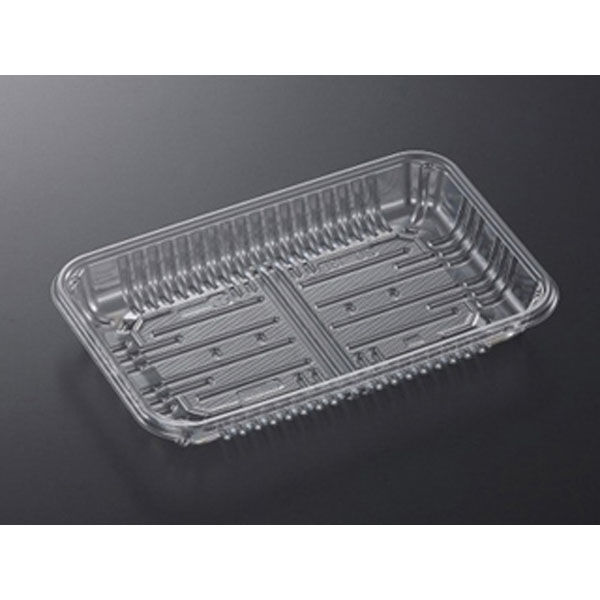 中央化学 透明トレー CSR・N20-13E O 191924 1袋(100個)（直送品）