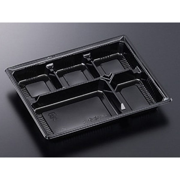 中央化学 弁当容器 HS 古今 L-3 BK 身 174839 1袋(50個)（直送品）