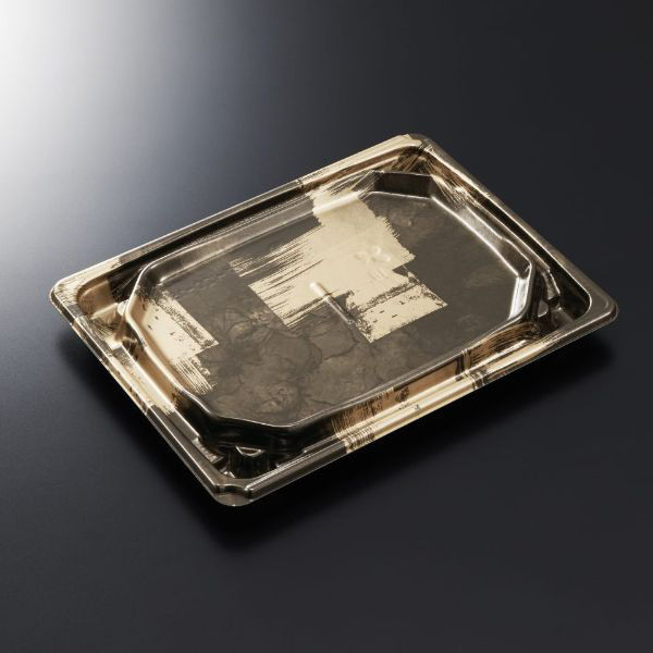 中央化学 刺身容器 BCF 宝台 20-15 西陣BK-BK身 14068 1ケース(600個(50個×12))（直送品）