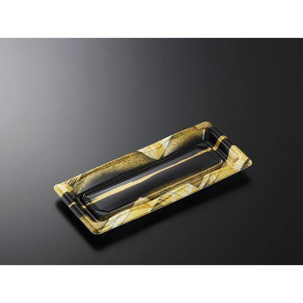 中央化学 寿司容器 豊味 5-1 帯代BK 身 170050 1ケース(1500個(50個×30))（直送品）