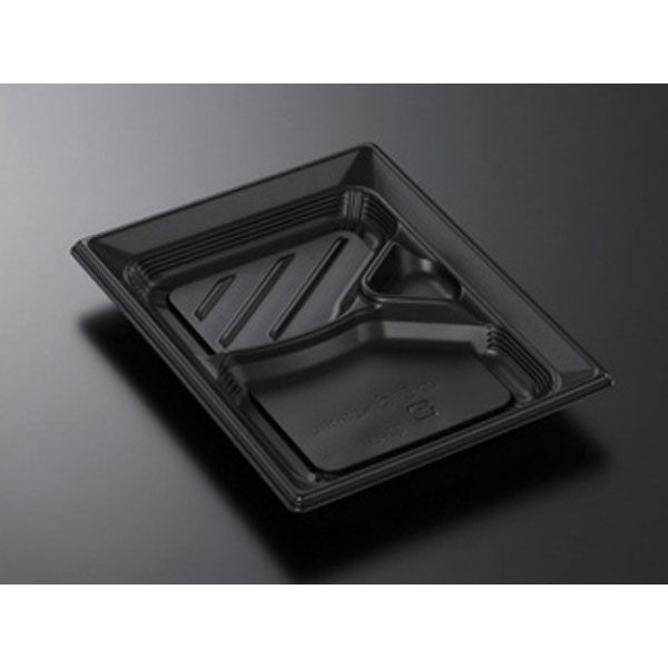 中央化学 弁当容器 CT みちる K23-18L BK 身 31948 1ケース(800個(50個×（直送品）