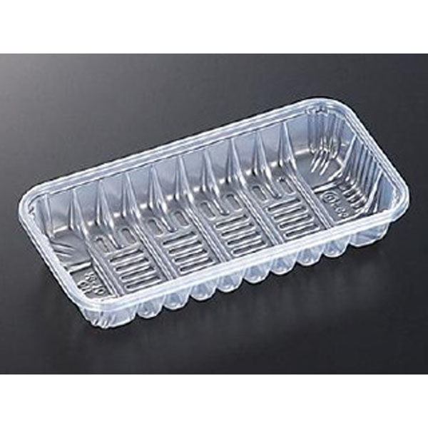 中央化学 透明トレー CH 19-10 FC 21204 1ケース(2000個(100個×20))（直送品）