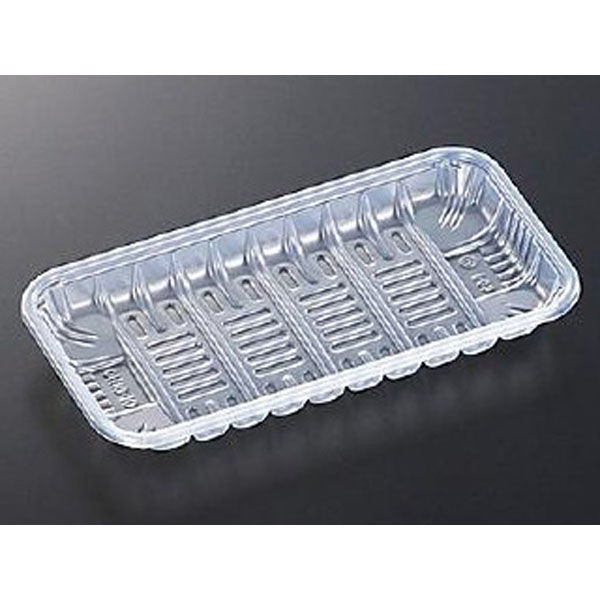 中央化学 透明トレー CH 19-10 C 21097 1ケース(3000個(100個×30))（直送品）