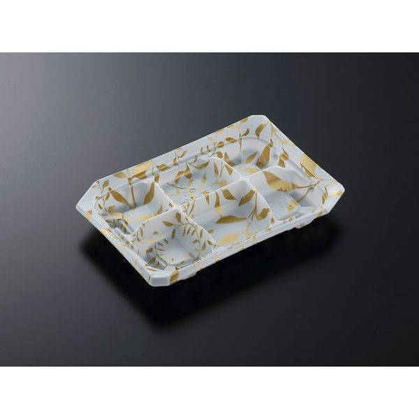 中央化学 軽食容器 CTゆう 20-14H アリアG 身 616144 1袋(50個)（直送品）