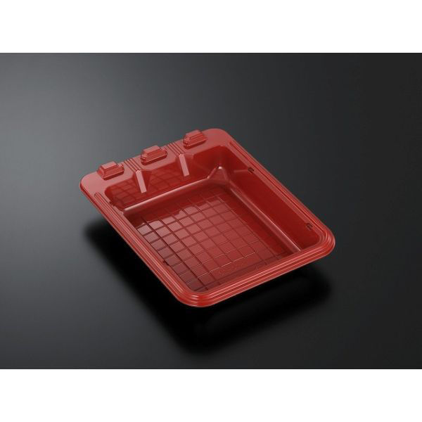 中央化学 オードブル容器 HS バット 20-26 LR-BK 身 944306 1ケース(400個(25個×16))（直送品）