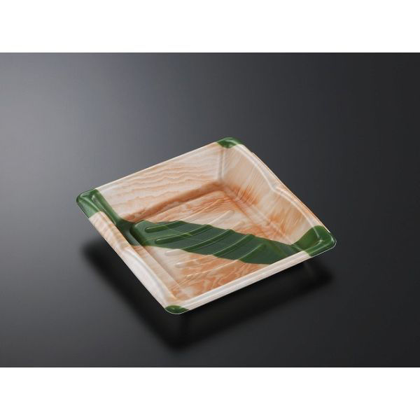 中央化学 刺身容器 ほなみ 20-20 笹木肌 身-1 946939 1ケース(600個(50個×12))（直送品）