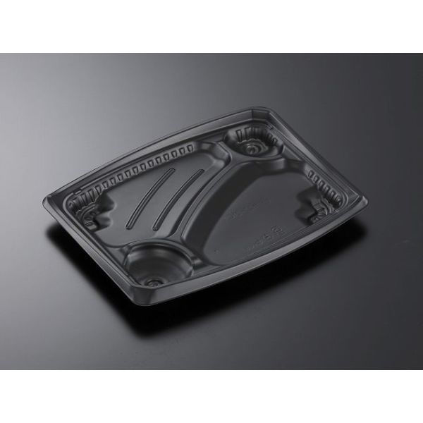 中央化学 弁当容器 CT もり弁 27-21C BK 身 151191 1ケース(600個(50個×（直送品）