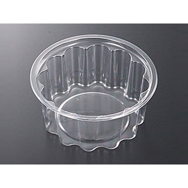 中央化学 透明カップ C-AP 菊丸カップ 129-430 本体 370114 1袋(50個)（直送品）