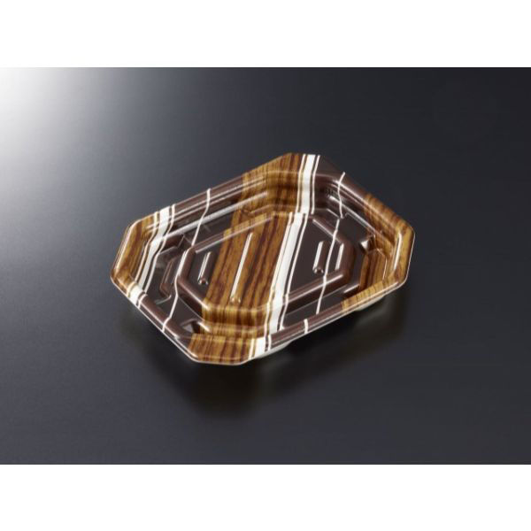 中央化学 軽食容器 TP デリグー 15-13 バウムBR 身 19521 1袋(50個)（直送品）