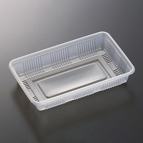 中央化学 弁当容器 HS-6.5 丸忠 身丈 156406 1袋(100個)（直送品）