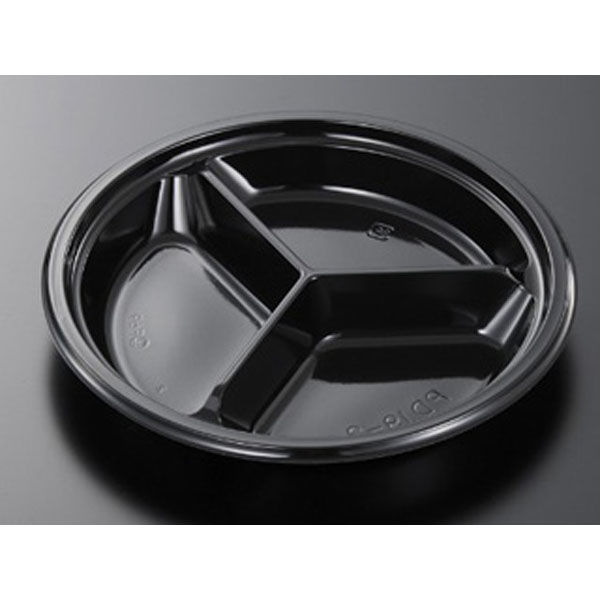 中央化学 オードブル容器 HS PD 19-3 BK 身 204081 1袋(20個)（直送品）