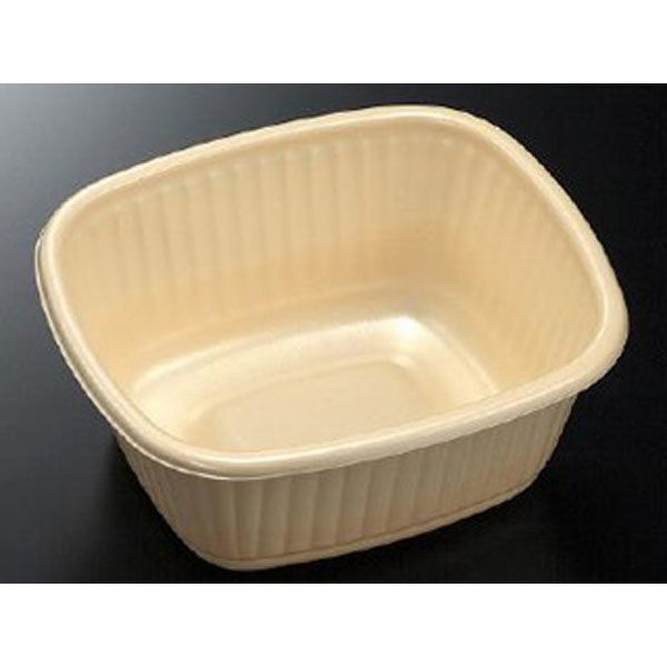 中央化学 弁当容器 CF 角丼 IV 身 43018 1袋(50個)（直送品）