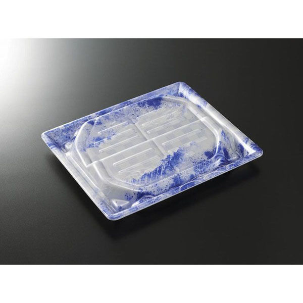 中央化学 刺身容器 漁台20-17 凍風B 身 00744042 1ケース(600個(50個×12))（直送品）