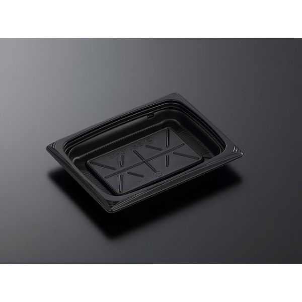 中央化学 軽食容器 CT 葵16-12 BK 身 375675 1袋(50個)（直送品）