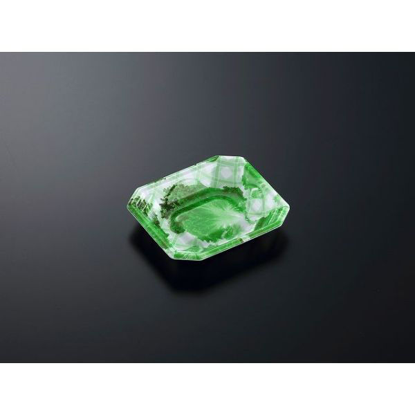 中央化学 軽食容器 味鉢 12-11 フレッシュGN 297580 1袋(100個)（直送品）