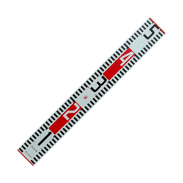 シンワ測定 標尺 アルミ製 50cm 巾60mm 76932 1個（直送品）
