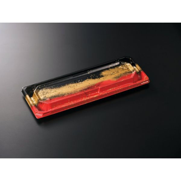 中央化学 寿司容器 BCF 宝台閣 6-1 暁R-BK 身 20636 1袋(50個)（直送品）