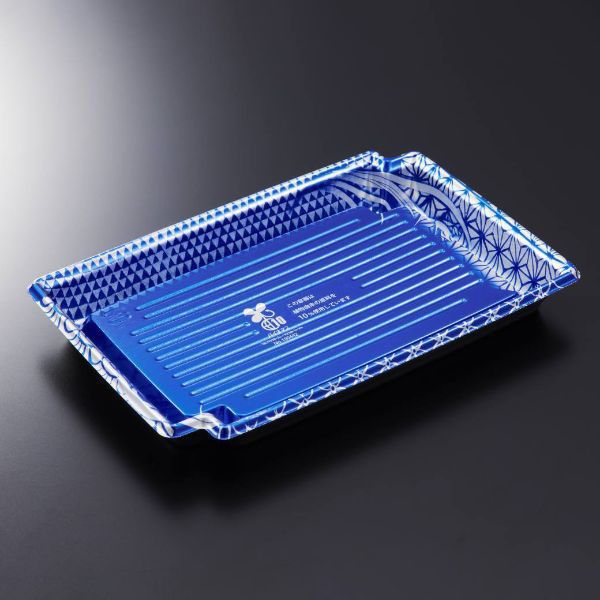 中央化学 刺身容器 BCF かく鉢 24-16 彰B-BK 身 15784 1袋(50個)（直送品）