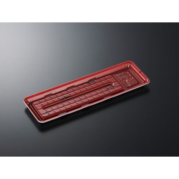 中央化学 鮮魚トレー CU-2L あけぼの 164574 1袋(50個)（直送品）