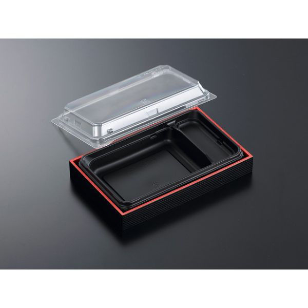 中央化学 折箱 CWAT 20-12S 黒-E赤黒 (ボ) 266809 1ケース(300個(20個×（直送品）