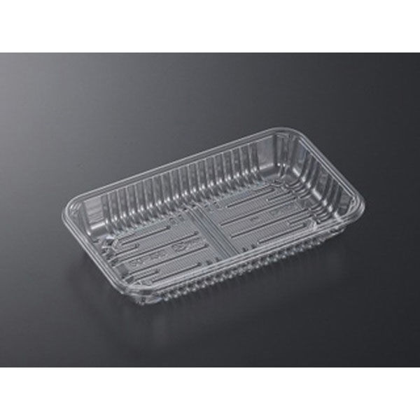 中央化学 透明トレー CSR・N20-12F O 191866 1ケース(1800個(100個×18))（直送品）