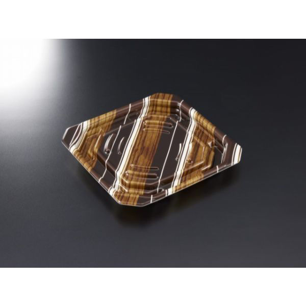 中央化学 軽食容器 TP デリグー 19-19 バウムBR 身 20339 1ケース(600個(50個×12))（直送品）